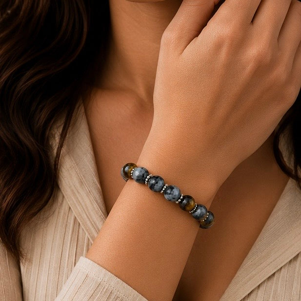 Natural Stone Bead Bracelets
