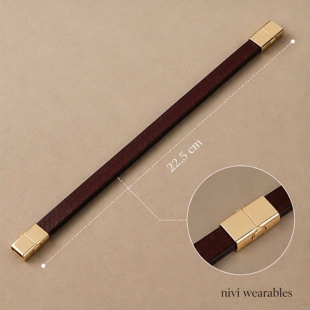 Solid Design Magnetic Clasp Bracelet
