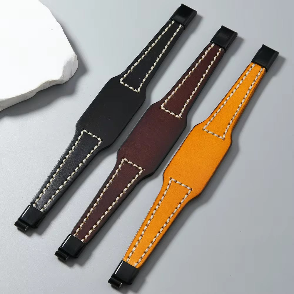 Plain Design Vintage Genuine Leather Fashion Bracelets