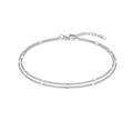 Stainless Steel Fade Resistant - Waterproof 18k Gold / Silver Plated Women Bracelet (Free Size)