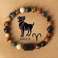 12 Zodiac Sign Bead Bracelets
