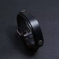 Adjustable Leather Cuff Bracelet