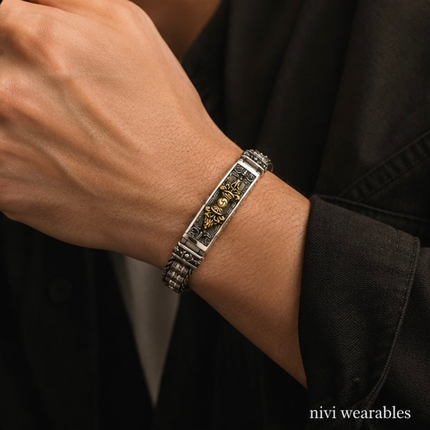 Retro Hip Hop Style Bracelet Tibetan Buddhist Vajra