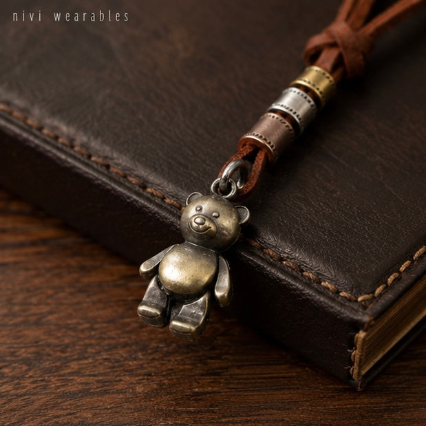 Vintage Look Necklace for Men with Toy Pendant