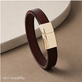 Solid Design Magnetic Clasp Bracelet