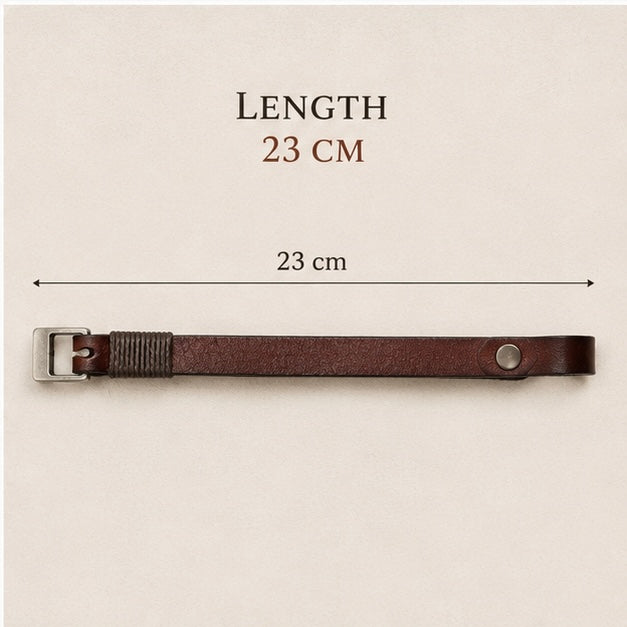Alloy Cuff Anchor Lock Design Leather Bracelets