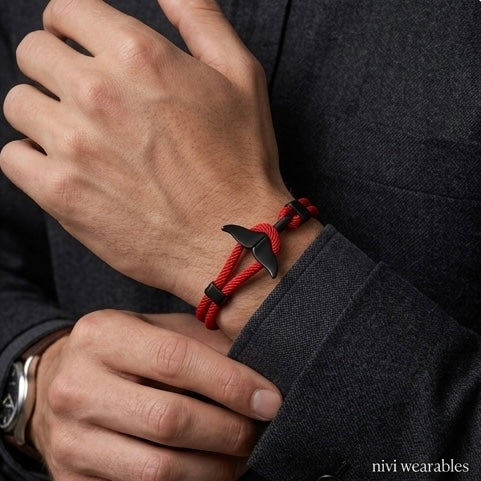 Handmade Milanese Shark Fin Design Bracelet