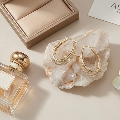 Round Hallow Earrings