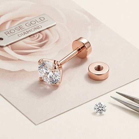 Unisex Stud Earrings for Men & Women