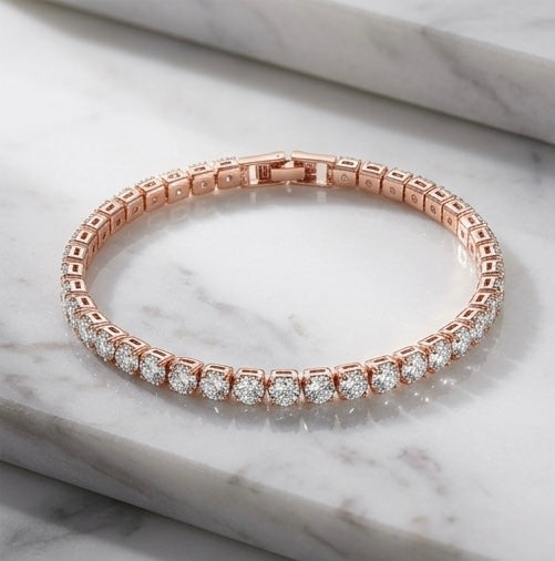 Luxury Tennis Bracelets (18cm) (with 4mm Diamonds)