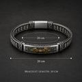 Retro Hip Hop Style Bracelet Tibetan Buddhist Vajra