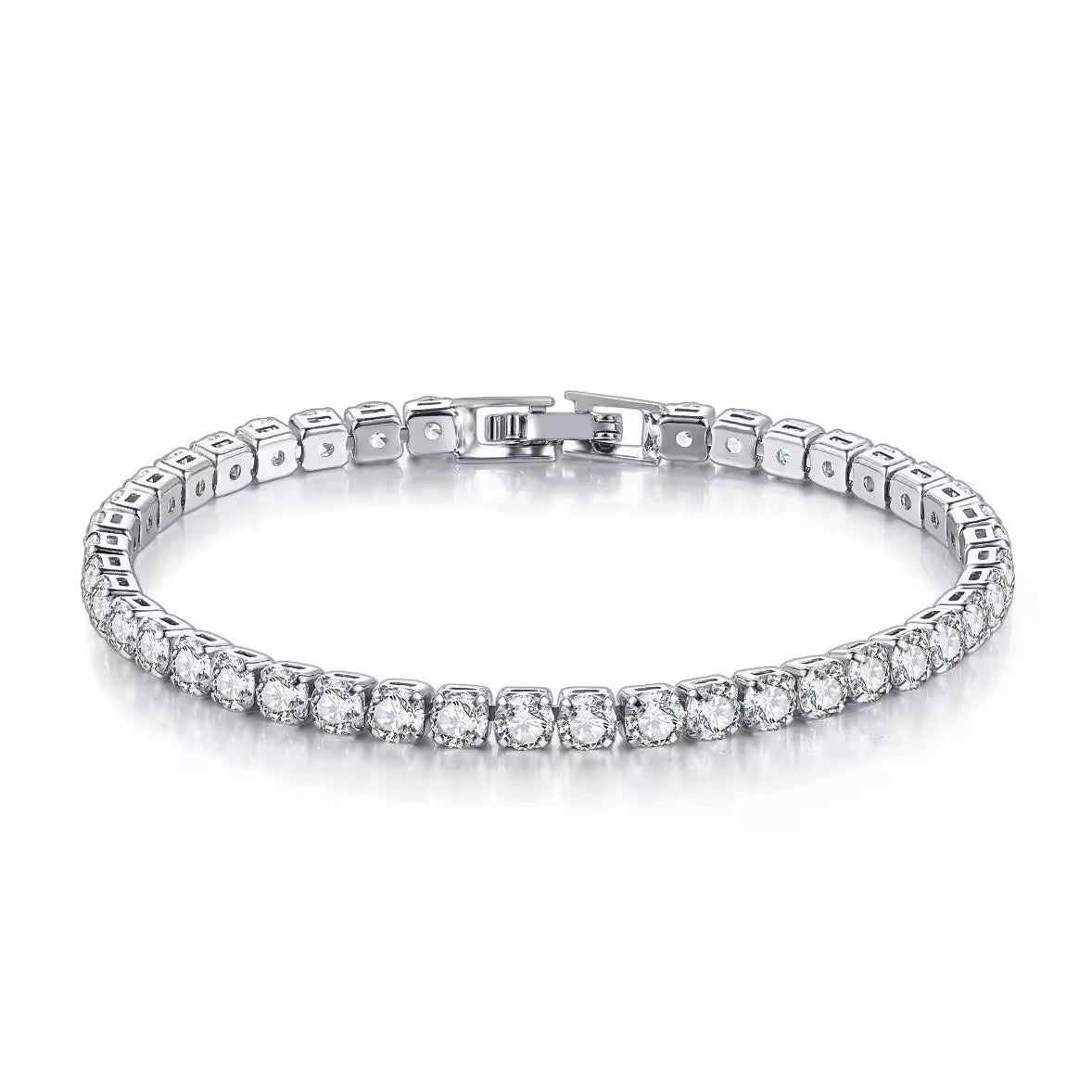 Luxury Tennis Bracelets (18cm) (with 4mm Diamonds)