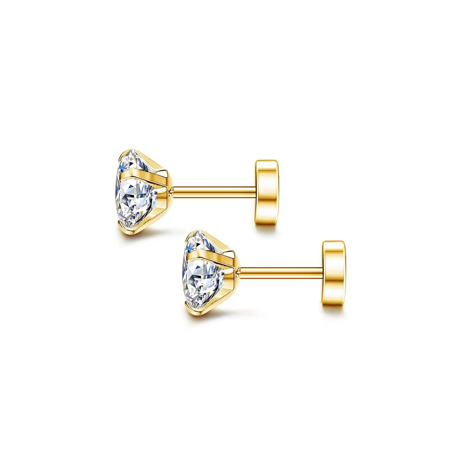 Unisex Stud Earrings for Men & Women