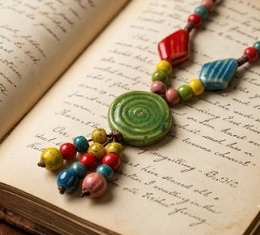 Circle Stone Pendant Necklace
