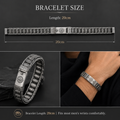 Retro Hip Hop Style Bracelet six Characters Mantra