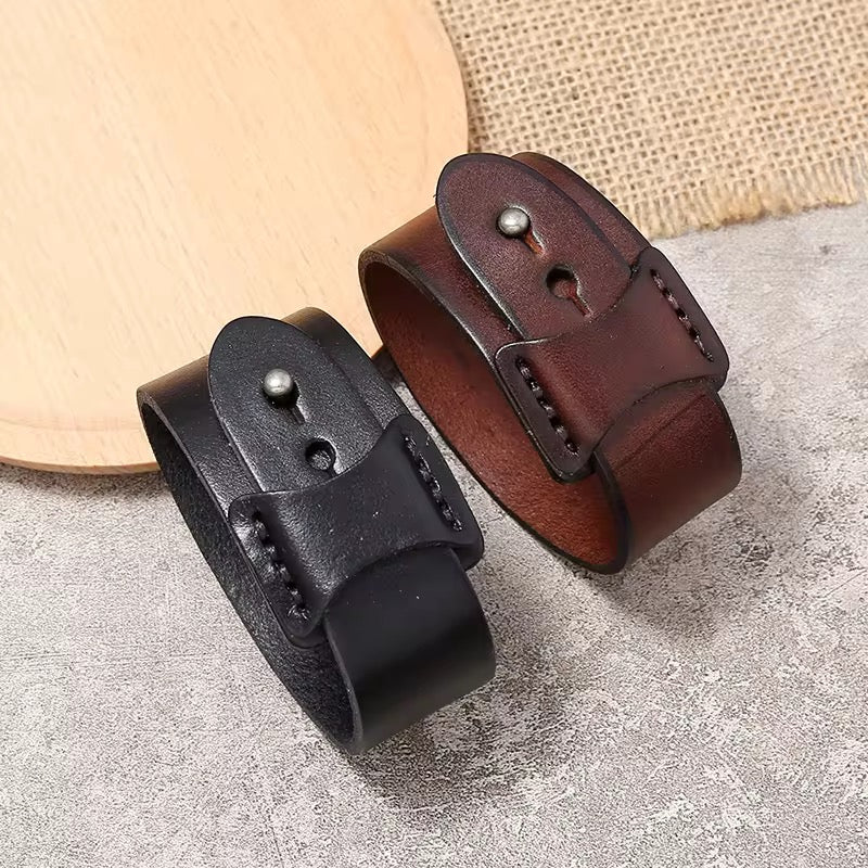 Retro Leather Wristbands