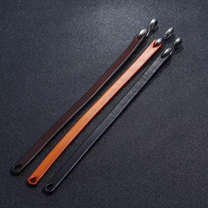 Vintage Minimalist Leather Band (20-21cm)