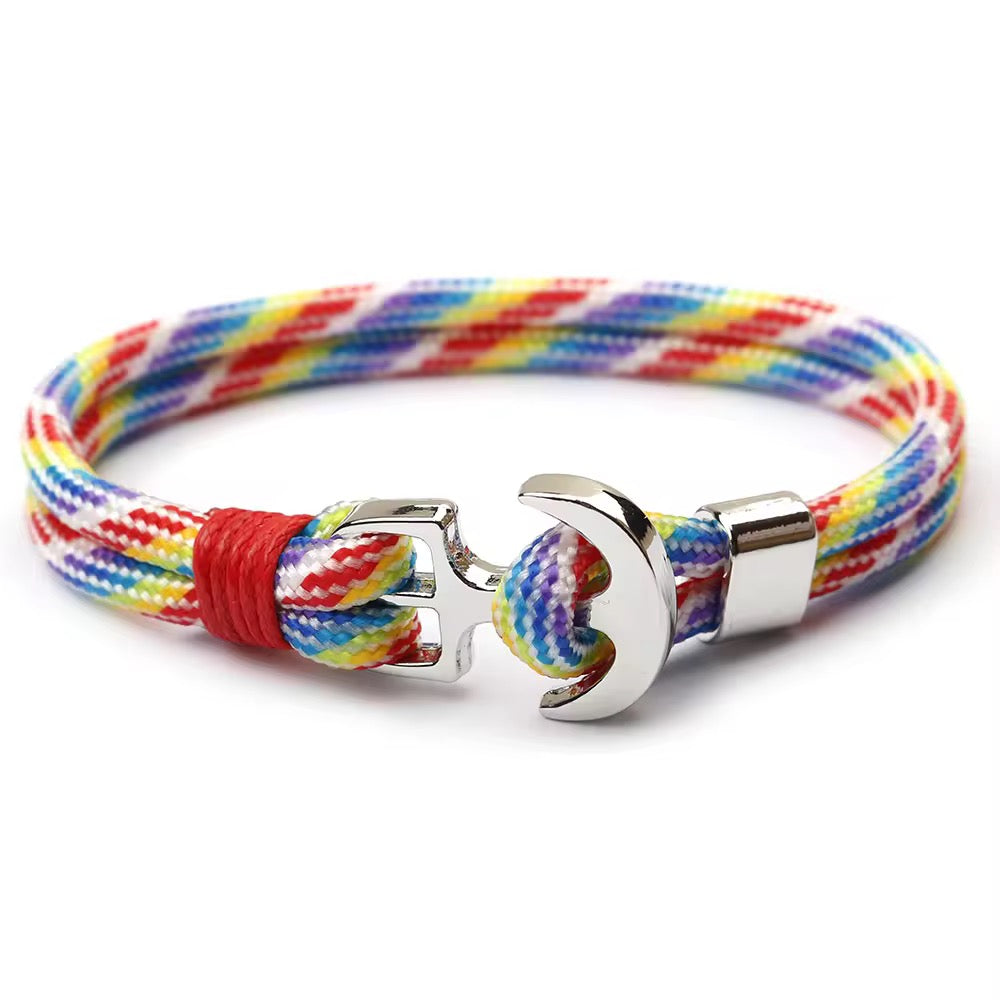 Handmade Milanese Double Layer Buckle Charm Bracelets