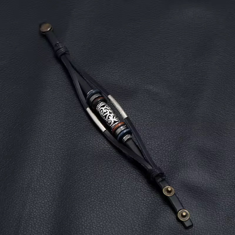 Braided Leather Bracelets