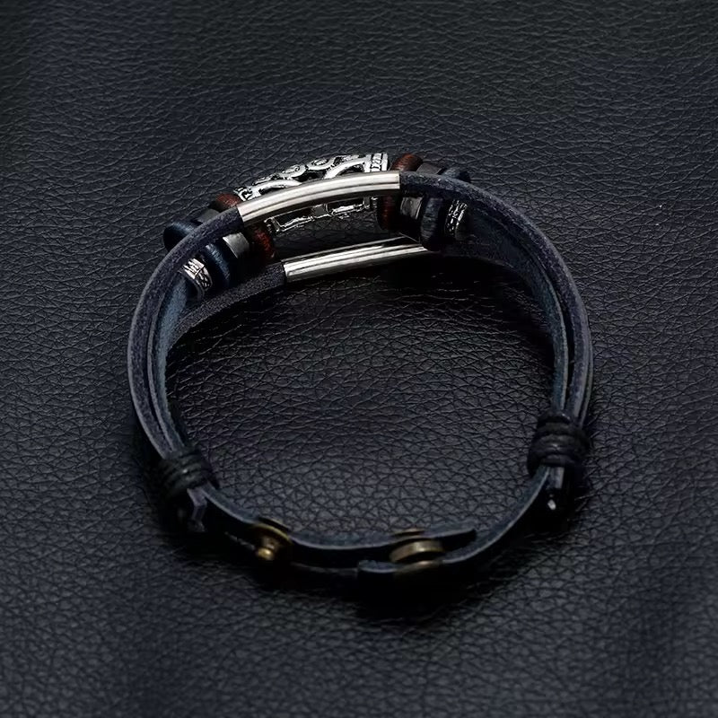 Braided Leather Bracelets