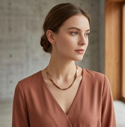 Unisex Animal Skin Design Chain for Men & Women